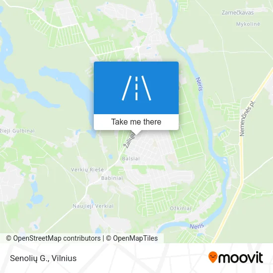 Senolių G. map