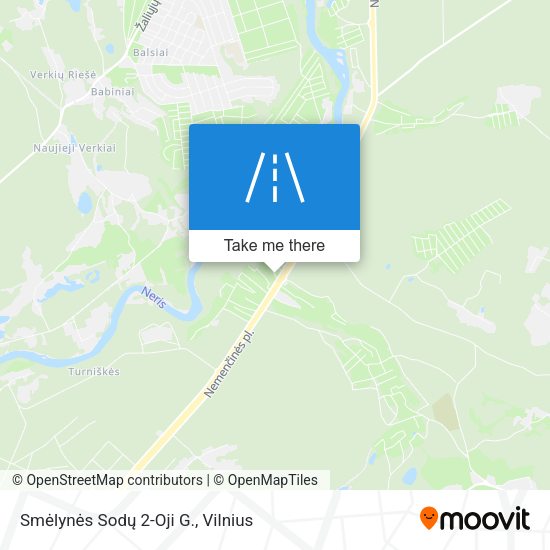 Smėlynės Sodų 2-Oji G. map