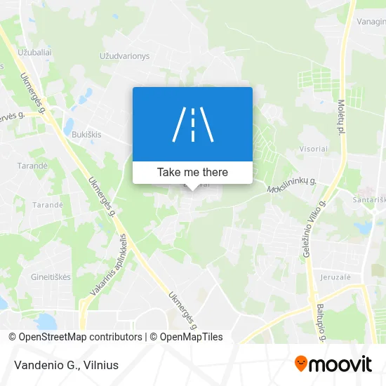 Vandenio G. map