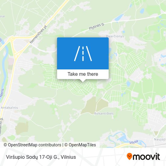 Viršupio Sodų 17-Oji G. map