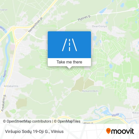Viršupio Sodų 19-Oji G. map