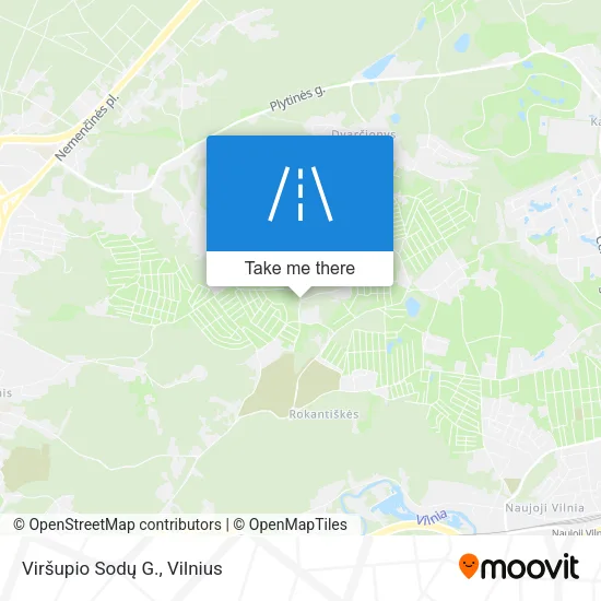 Карта Viršupio Sodų G.