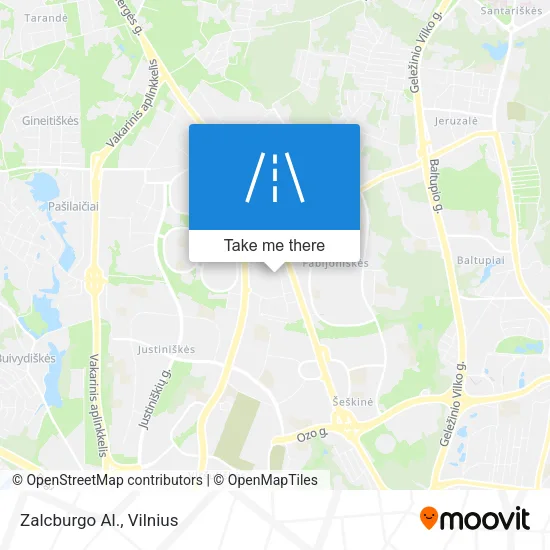 Карта Zalcburgo Al.