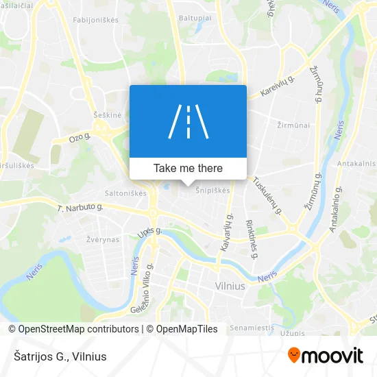 Карта Šatrijos G.