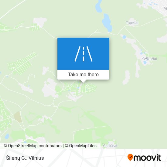 Šilėnų G. map