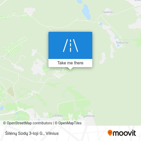 Šilėnų Sodų 3-Ioji G. map