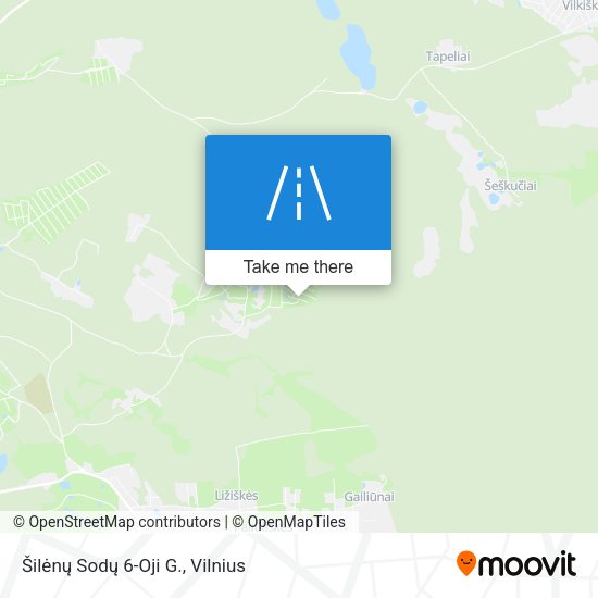 Šilėnų Sodų 6-Oji G. map