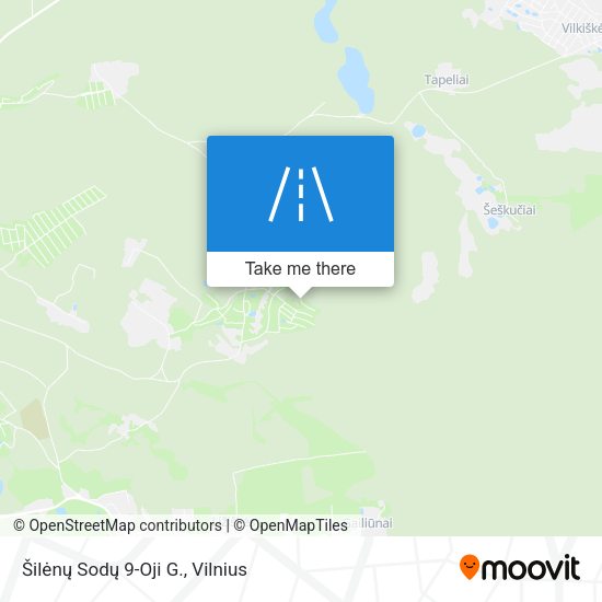 Šilėnų Sodų 9-Oji G. map