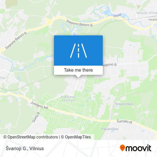 Švarioji G. map