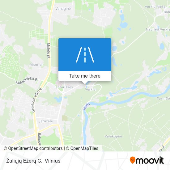 Žaliųjų Ežerų G. map