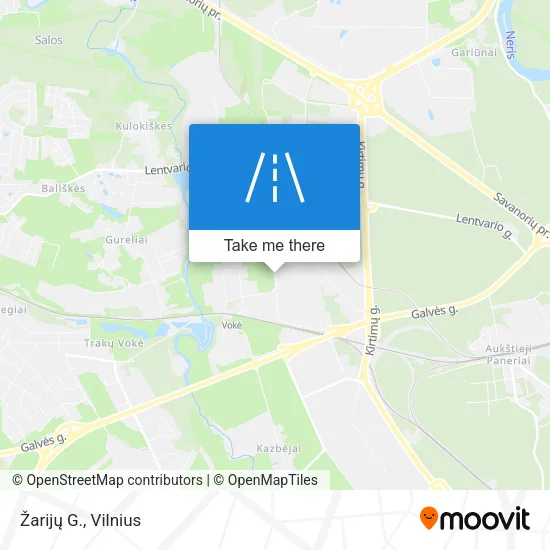 Žarijų G. map