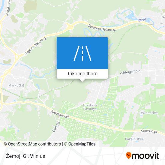 Žemoji G. map