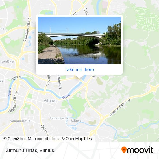 Žirmūnų Tiltas map