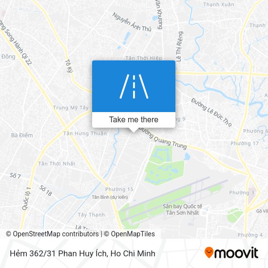 Hẻm 362/31 Phan Huy Ích map