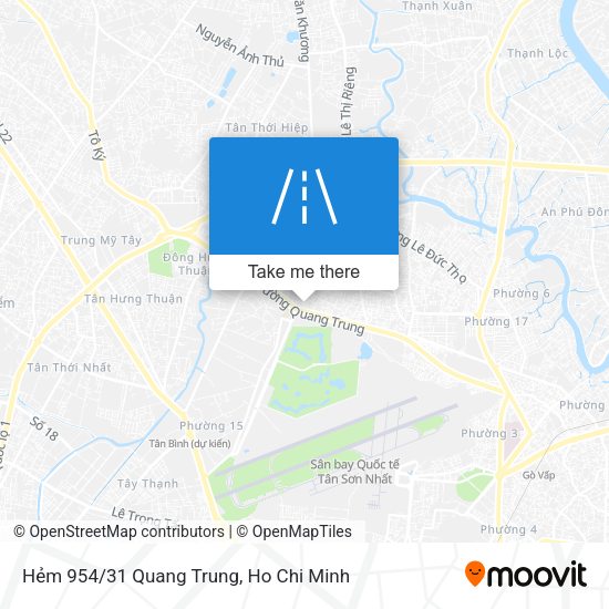 Hẻm 954/31 Quang Trung map