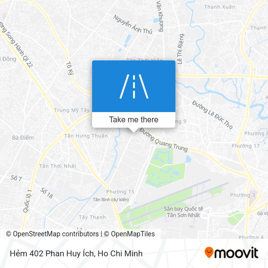 Hẻm 402 Phan Huy Ích map