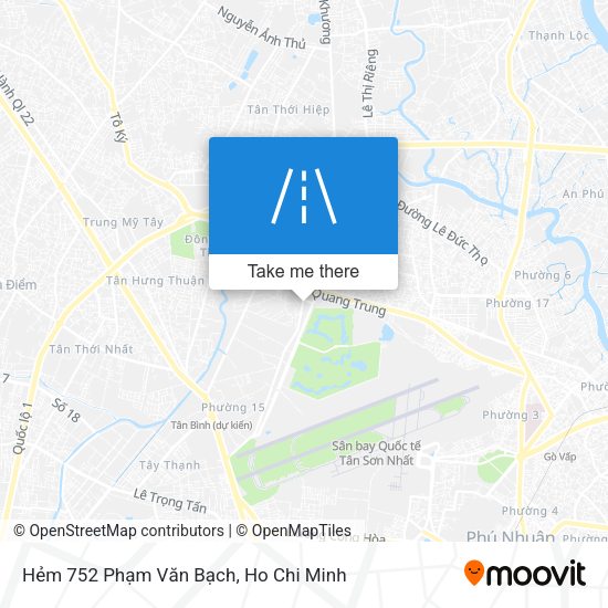 Hẻm 752 Phạm Văn Bạch map