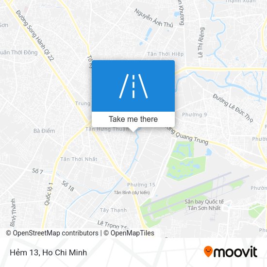 Hẻm 13 map