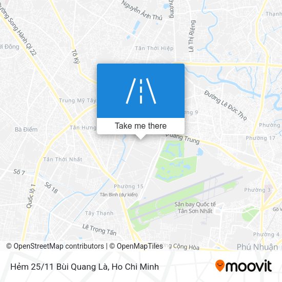 Hẻm 25/11 Bùi Quang Là map