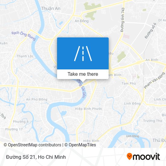 Đường Số 21 map