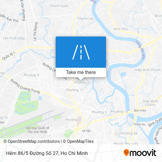 Hẻm 86/5 Đường Số 27 map