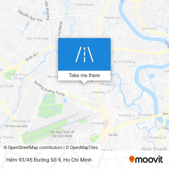 Hẻm 93/45 Đường Số 9 map