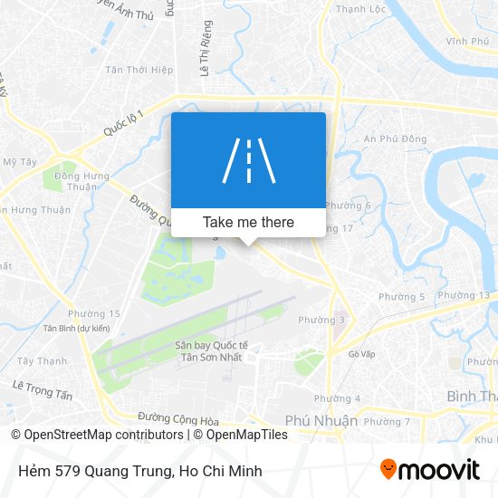 Hẻm 579 Quang Trung map