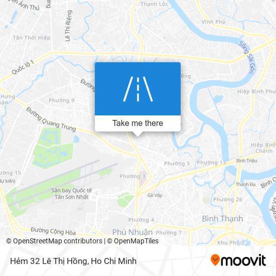 Hẻm 32 Lê Thị Hồng map