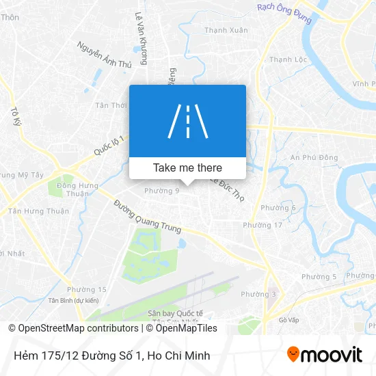Hẻm 175/12 Đường Số 1 map