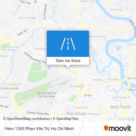 Hẻm 1263 Phan Văn Trị map