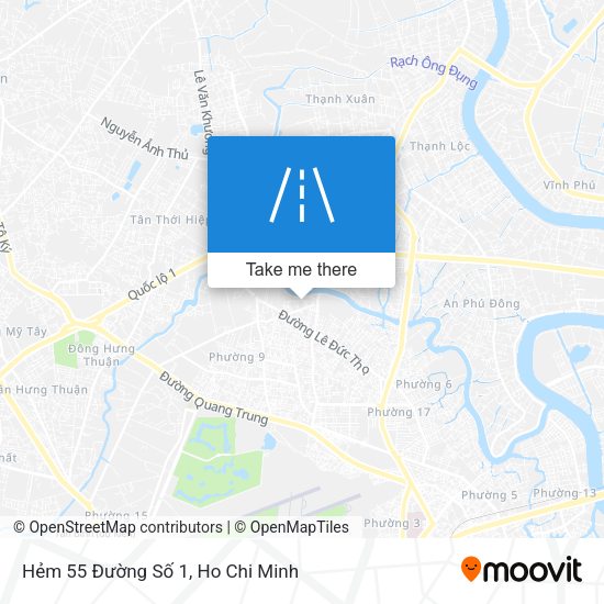 Hẻm 55 Đường Số 1 map