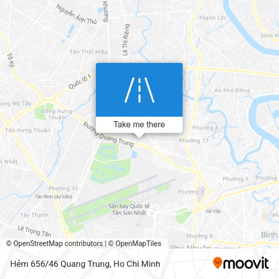 Hẻm 656/46 Quang Trung map