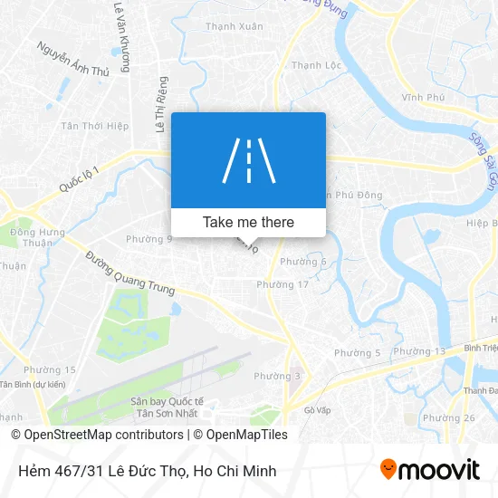 Hẻm 467/31 Lê Đức Thọ map