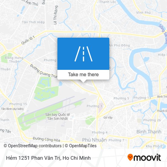 Hẻm 1251 Phan Văn Trị map