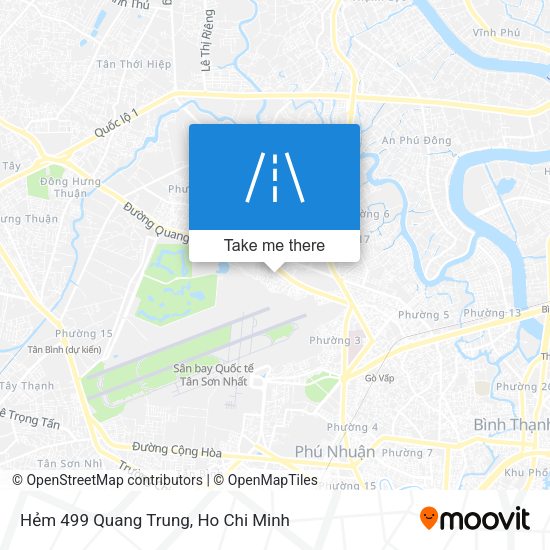 Hẻm 499 Quang Trung map
