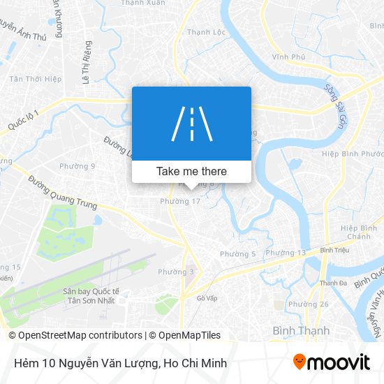 Hẻm 10 Nguyễn Văn Lượng map