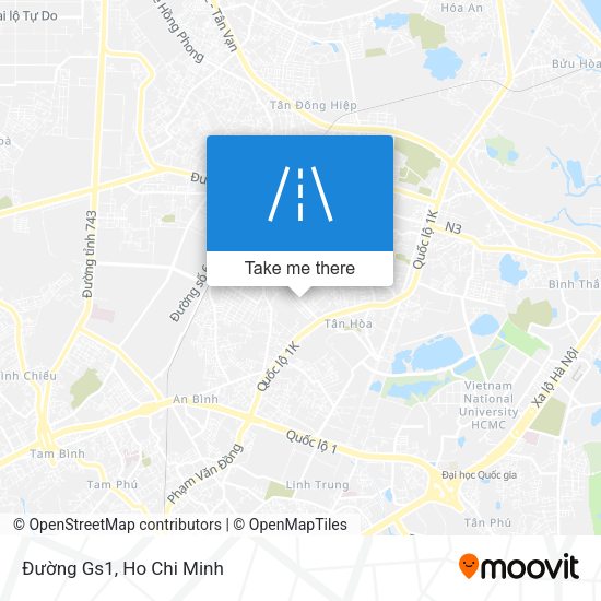 Đường Gs1 map