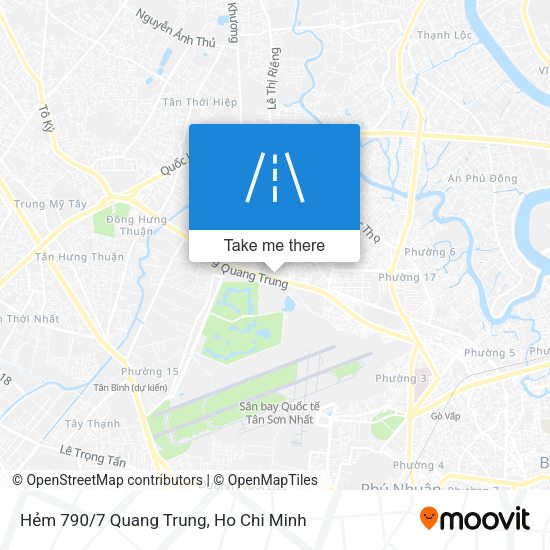 Hẻm 790/7 Quang Trung map