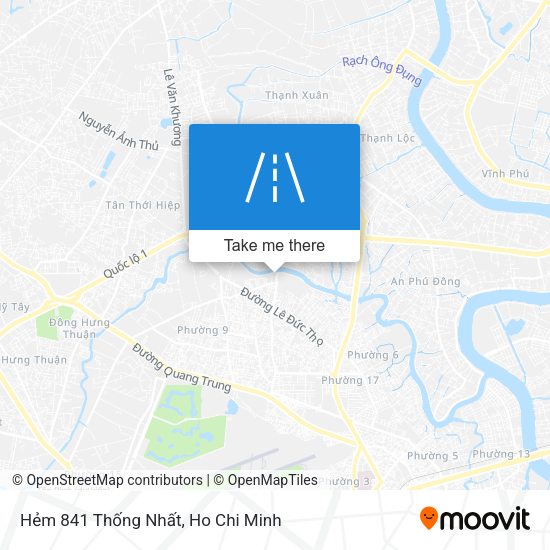 Hẻm 841 Thống Nhất map