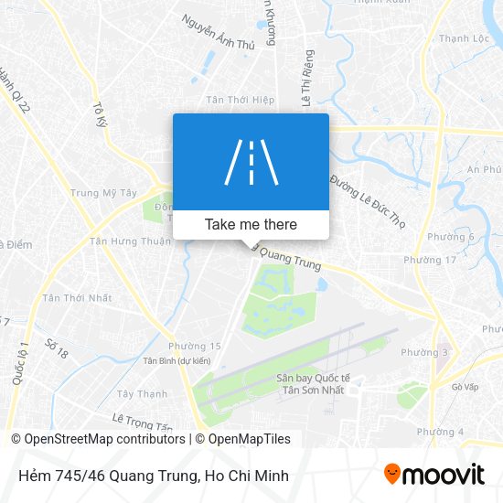 Hẻm 745/46 Quang Trung map