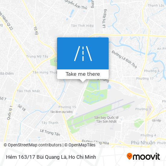 Hẻm 163/17 Bùi Quang Là map