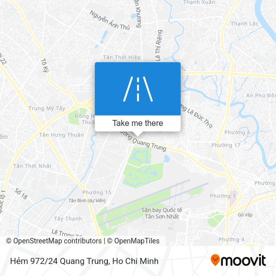 Hẻm 972/24 Quang Trung map