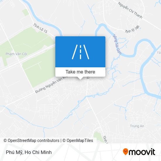 Phú Mỹ map