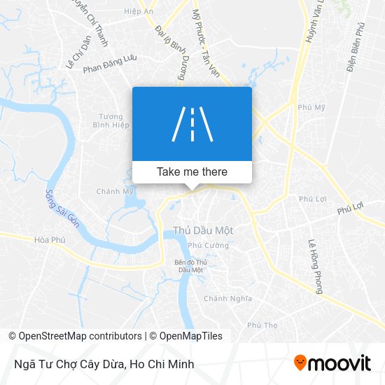 Ngã Tư Chợ Cây Dừa map