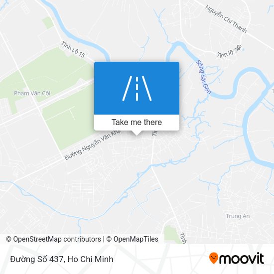 Đường Số 437 map
