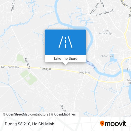 Đường Số 210 map