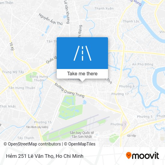 Hẻm 251 Lê Văn Thọ map