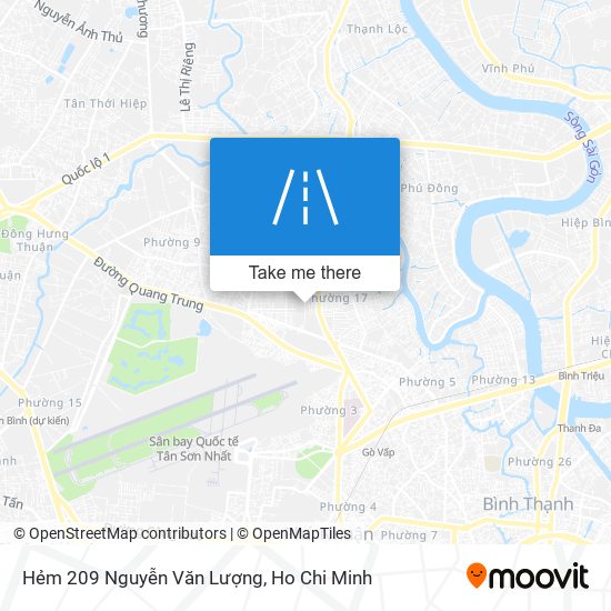 Hẻm 209 Nguyễn Văn Lượng map