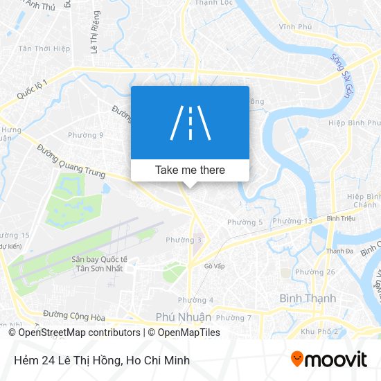 Hẻm 24 Lê Thị Hồng map