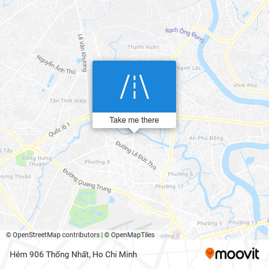 Hẻm 906 Thống Nhất map